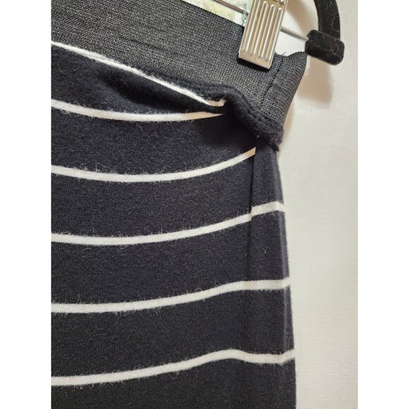 Old Navy Womens Black Medium Maxi Skirt Classic Striped High Waist Stretchy Fall - Picture 8 of 16
